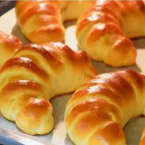 Рогалики с вареной сгущенкой